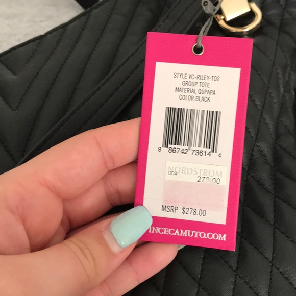 Black Vince Camuto shoulder bag - Picture 3 of 7